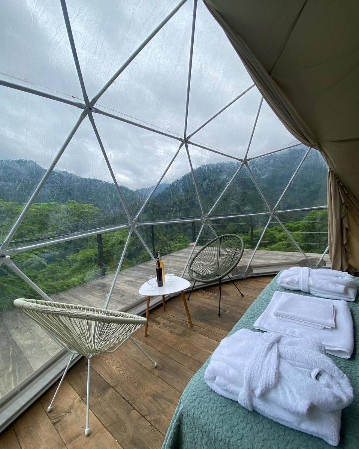 Mtirala Glamping Hotell Chakvistavi Eksteriør bilde