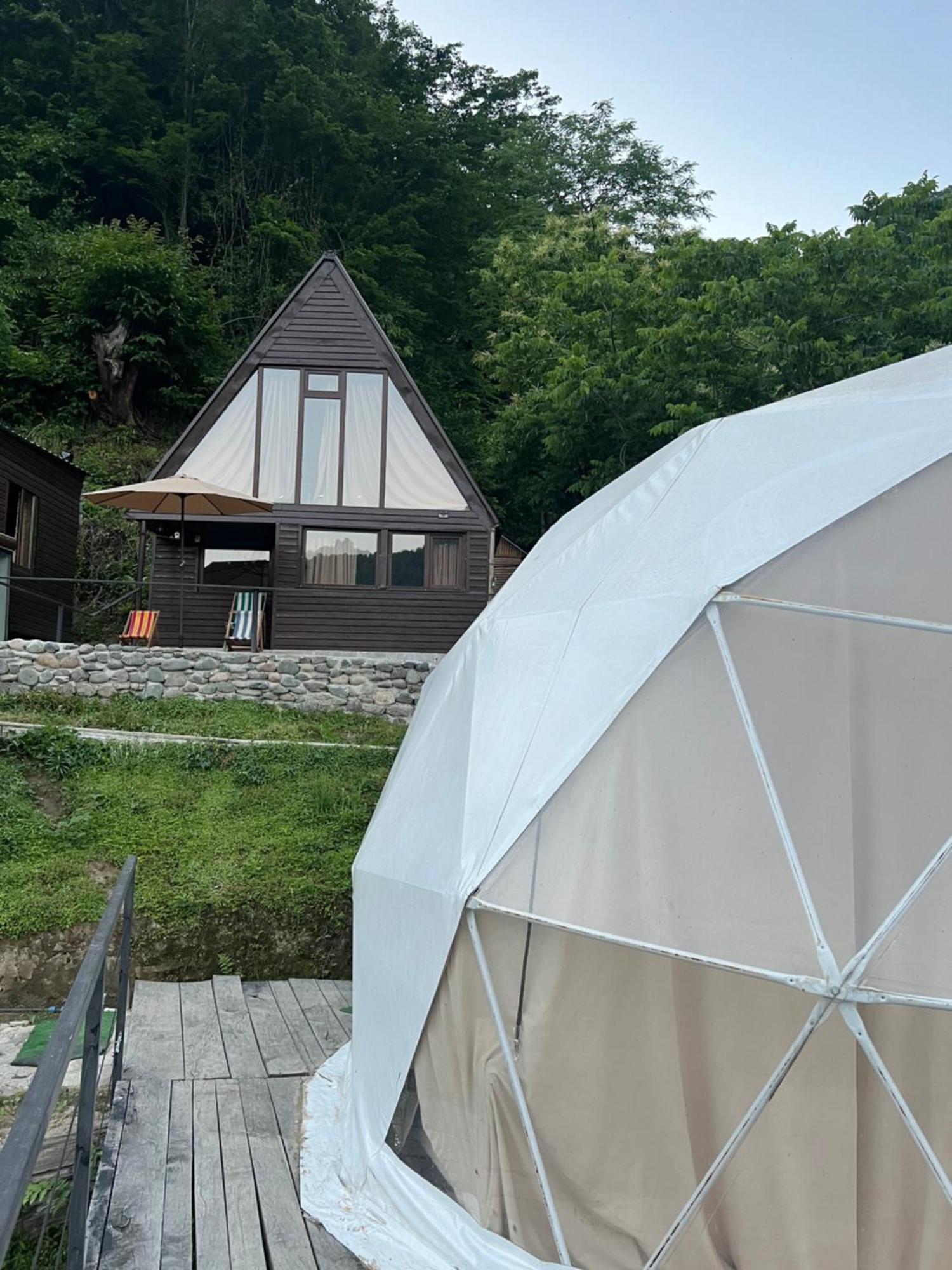 Mtirala Glamping Hotell Chakvistavi Eksteriør bilde
