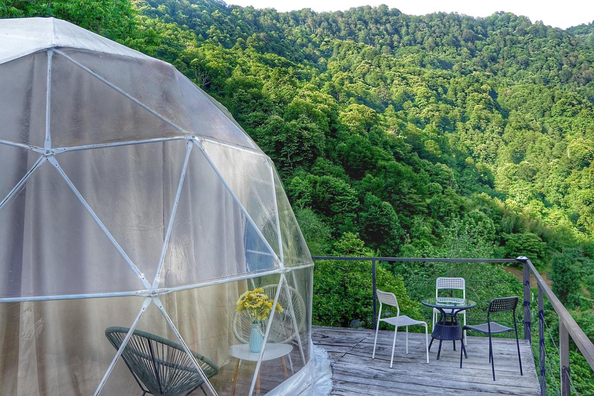 Mtirala Glamping Hotell Chakvistavi Eksteriør bilde